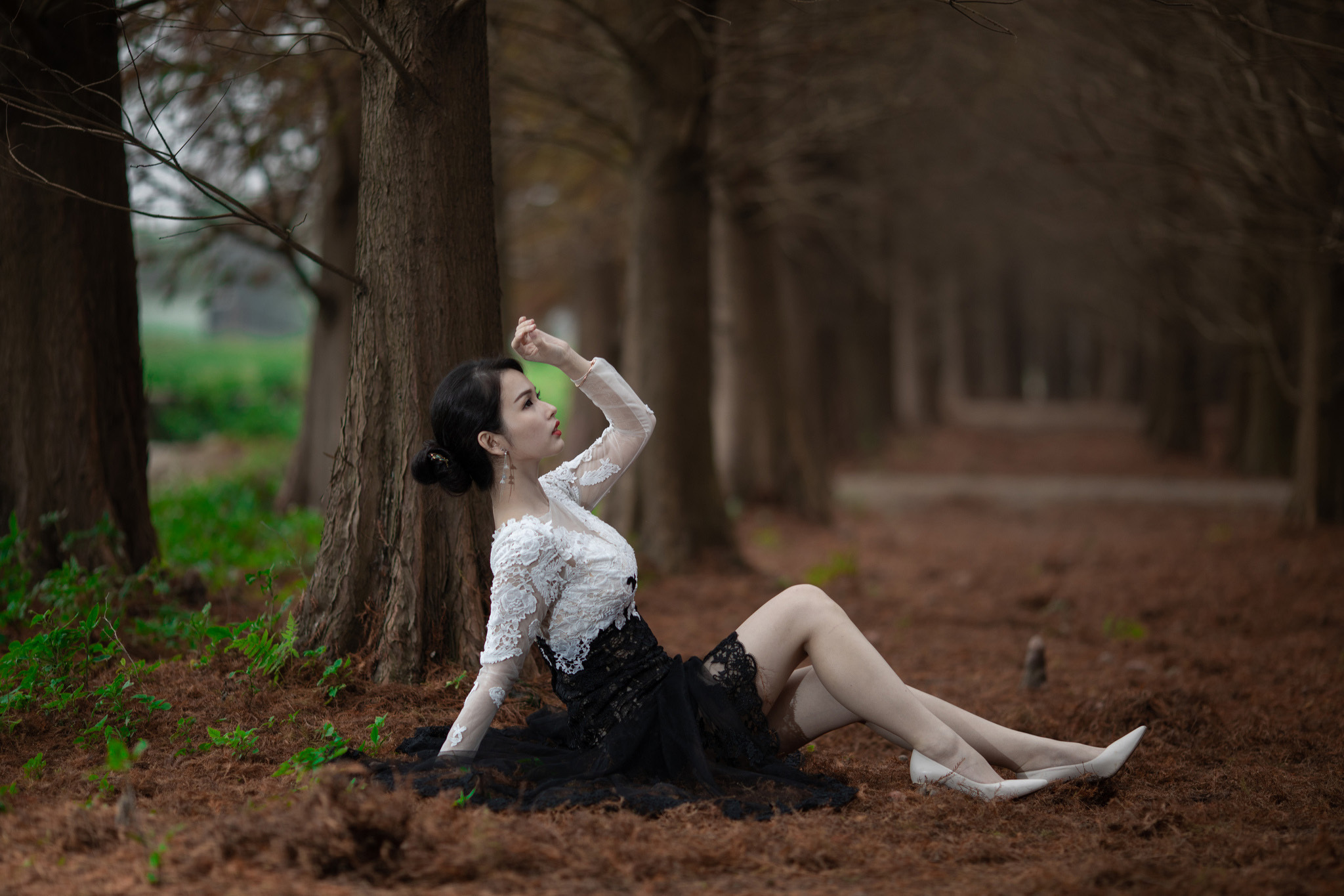 沈秋國作品  邻家女孩杨宓凌